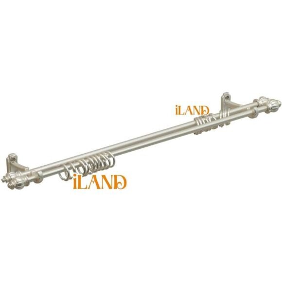 Miniature Dollhouse Curtain Rods 112 Scale White Metal Window Decor Accessories - Picture 3 of 7